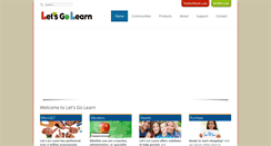 Desktop Screenshot of letsgolearn.com