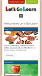 Mobile Screenshot of letsgolearn.com